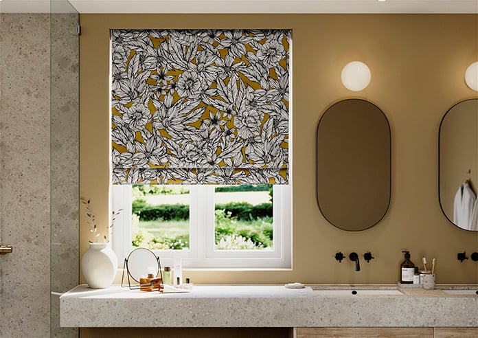 Ted Baker Velvet Vietnam, Gold - Roman Blind - Image 3